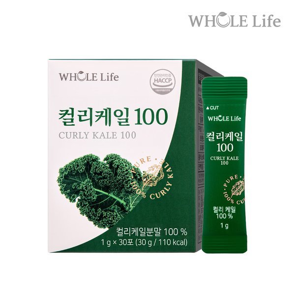 <b>홀라이프</b> <b>홀라이프</b> 컬리케일 100 30포 x 1박스