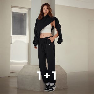 [EVENT] STL (남녀공용) 트렌디 더블메모리 기모 오버핏 조거 팬츠  1+1