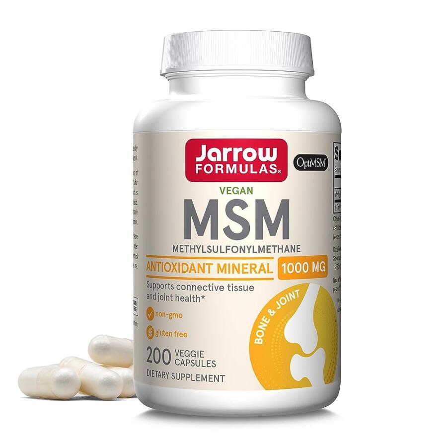 [아마존 공식]자로우포뮬러스 <b>MSM 1000mg</b> 캡슐 200정