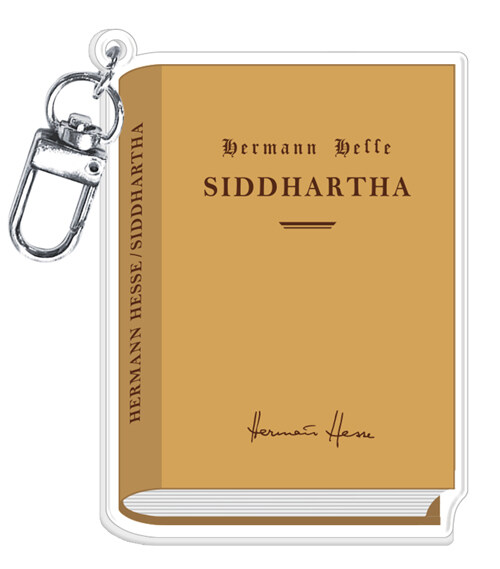 초판본 싯다르타 책 키링 : 1922년 오리지널 초판본 표지디자인 (1922년 오리지널 초판본 표지디자인)