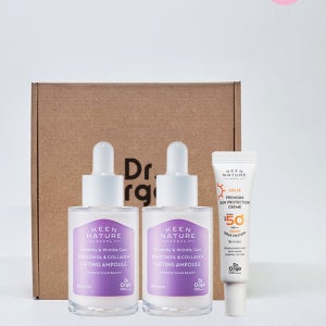 닥터올가 탄력 집중 세트 (바쿠치올 & 콜라겐 탄력 모공 앰플 30ml  x 2개 + 썬프로텍션 선크림 10ml +선물박스)