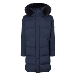 [헤지스 골프 남성] 헤지스골프 폭스퍼 로고패치 롱 다운 자켓 WPJU4D942N3