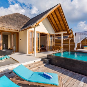 몰디브 푸라베리 워터빌라 어라운드 리조트 다인