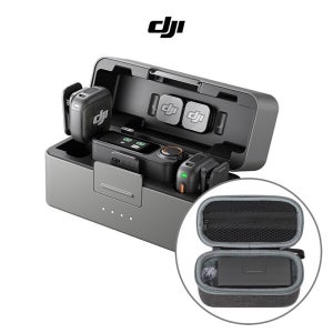 DJI 마이크3 MIC3 무선 송수신기 2TX+1RX+충전케이스 (전용 보호 수납 케이스 추가 증정)