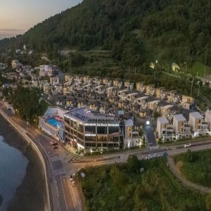 사천 아르떼리조트 - [룸온니] [하프 오션뷰] 호텔형 디럭스(기준3인/최대5인)