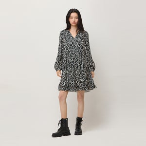 [시슬리]2025 WINTER 레오파드 프린트 원피스 SAOP32561CR