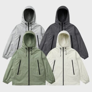 여자 바람막이 아노락 윈드브레이커 우븐 후디집업 재