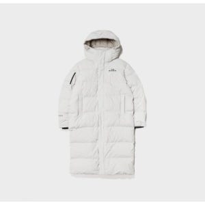 아이더패딩 JQS DUW24538KV STELOL L (스테롤 L) UNI 윈드스타퍼 롱 다운 자켓 (OATMEAL GREY)