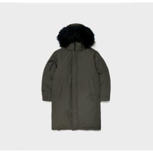 아이더패딩 JQS DMW24559E4 캐시미어 코트 남성 W/S 롱 다운 자켓 (D/Beige)