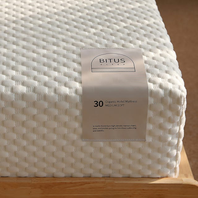 비투스 매트리스 오가닉 호텔 침대 매트리스 30cm, K(킹), 미디엄소프트 대표 이미지