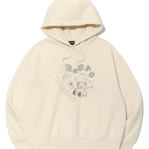 [디스트나인] 베어 하트 후디 IVORY (LO4TF863-003) LO4TF863-003
