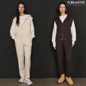 포머티브 25FW 최신상 여성 NEW SCUBA 베스트 집업 + 팬츠 세트(총 2종) TV상품