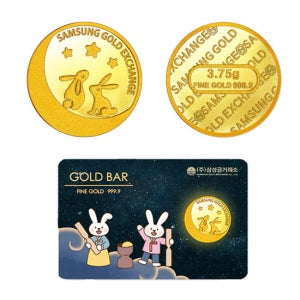 [삼성금거래소] 명절맞이 달 토끼 코인 3.75g