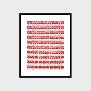 아티쉬 Frame 앤디 워홀/ One Hundred Cans, 1962(Mini)