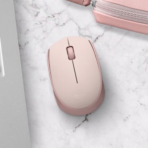 [로지텍] 로지텍코리아 공식 M170 무선마우스 로즈핑크