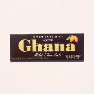 롯데 1600 가나초콜릿 34g