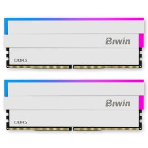 BIWIN DDR5-6000 CL30 DW100 RGB 화이트 패키지 (64GB(32Gx2))