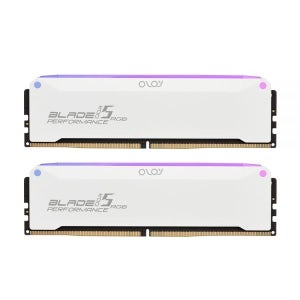 OLOy DDR5-6000 CL30 BLADE RGB White 패키지 올로코리아 (32GB(16Gx2))