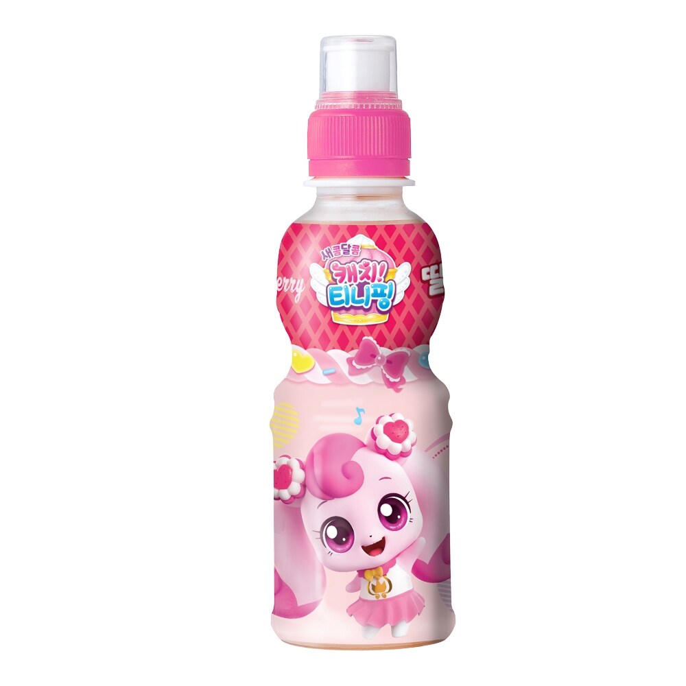 웅진 캐치티니핑 딸기 200mlx1개/칼슘 유산균 비타민D <b>아연</b> 함유  200ml  1개