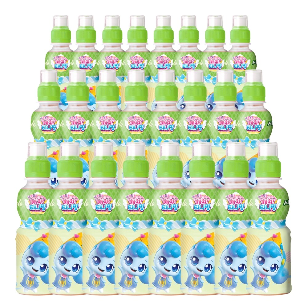 웅진 캐치티니핑 사과 200mlx24개칼슘 유산균 비타민D <b>아연</b> 함유  24개  200ml