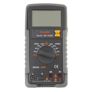 새한 9480 디지털 절연저항계 SH 704BY 200/2,000㏁ 테스터기 악세사리 측정공구