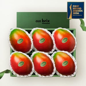 026 [설 선물] 그린 에디션, 프리미엄 애플망고 선물세트 2.6kg이상(6입/특품)