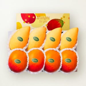 074 [추석선물] 항공직송 고당도 애플망고&태국망고 선물세트 3.1kg이상(8입/특품)
