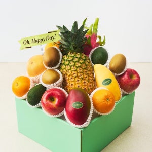 [새벽에On] 프리미엄 과일선물세트9종 에메랄드1호 (파인애플,애플망고)5.3kg이상