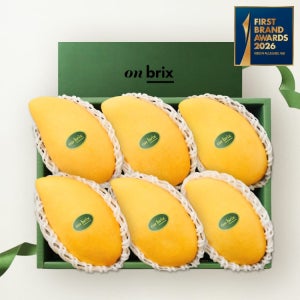 129 [설 선물] 그린 에디션, 프리미엄 골드망고 선물세트 2.1kg이상(6입/특품)