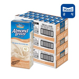 매일유업 매일 아몬드브리즈 오트 190ml 72팩