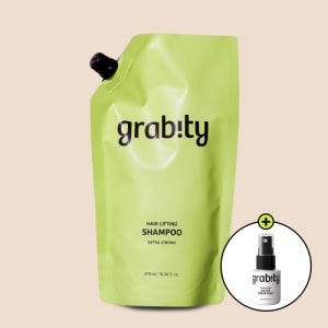 [그래비티] 헤어리프팅 샴푸 엑스트라 스트롱 리필 475ml +트리트먼트20ml 5012268104