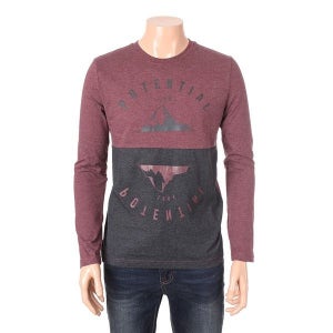 [롯데백화점] 뱅뱅 남녀공용 베이직 투톤 긴팔 티셔츠 NTF798 LE1220144154