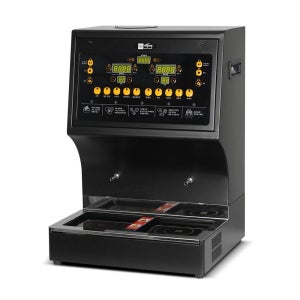 ICM-6800R 블랙 쉐프형 자판기 뽀글이 라면기계 멀티 매점 라면 즉석조리기