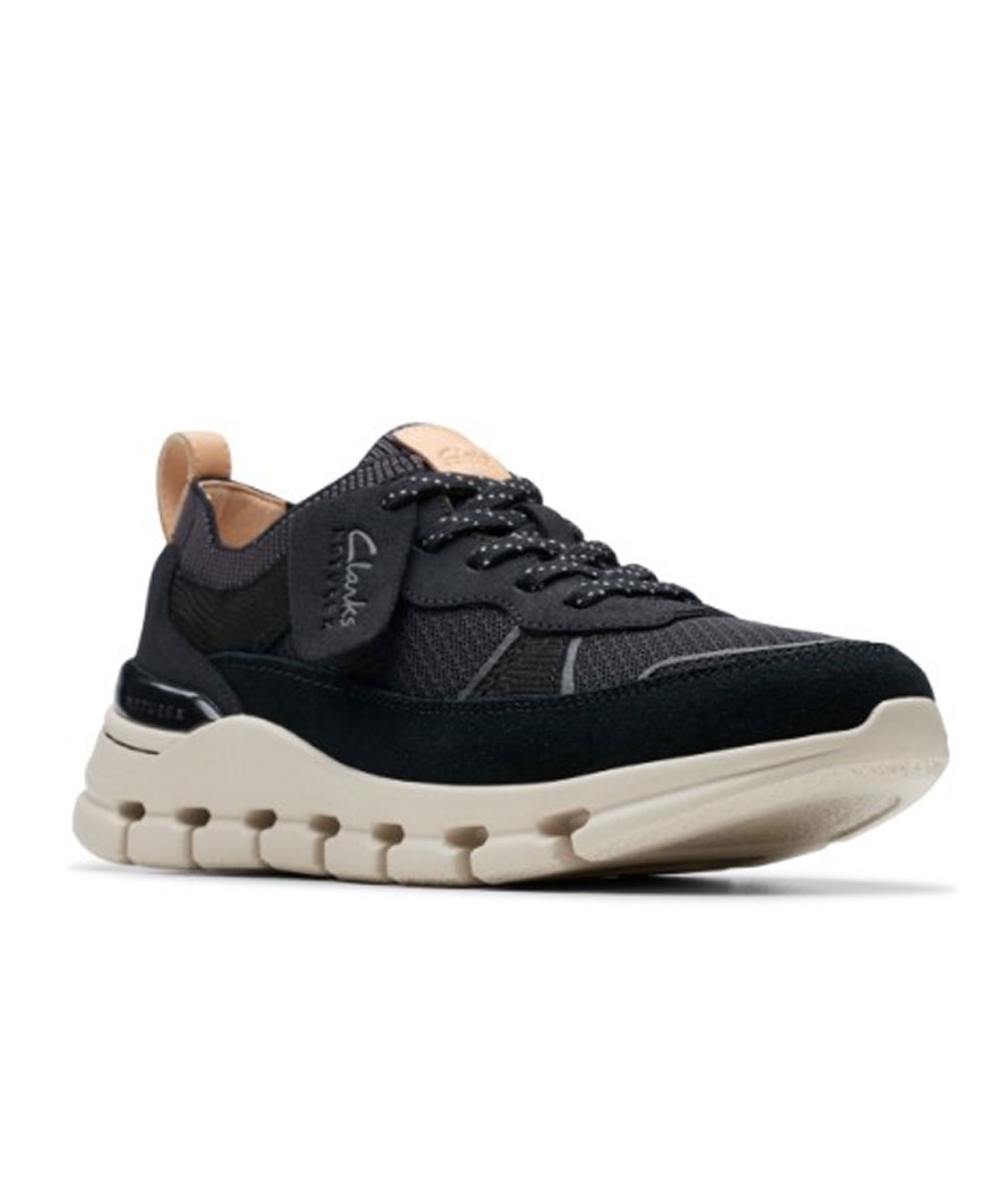 클락스 Clarks 여성 스니커즈 우먼 운동화 895G Nature X Cove 네이처 텐<b>코브</b> 블랙 캐주얼화 클라크스 394237  23.5cm(45)