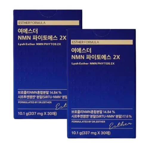에스더포뮬러 여에스더 NMN 파이토에스 2X 30매 2박스
