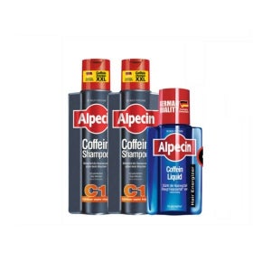 알페신 카페인 샴푸 C1 375ml 2개 + 리퀴드 75ml 1개