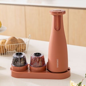 오리지니크 전동 후추 그라인더 기본세트 (본체1+컨테이너3+트레이1)