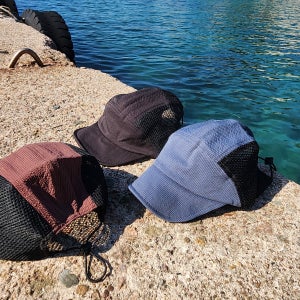 [파인드칠린] (FIND CHILLIN) R12 러닝 메쉬 스트링 덕캡 3color