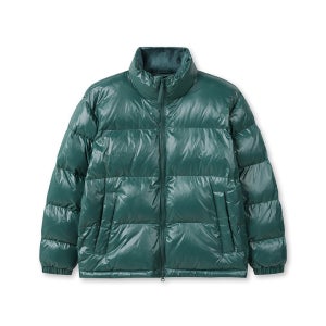 남성) ON AIR 글로시 숏패딩 점퍼