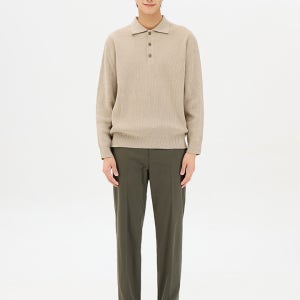 남성 코튼 라이크 슬랙스