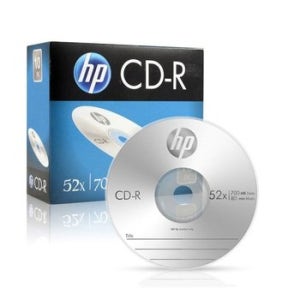 700MB 1P 슬림 52x 케이스 10장 Media CD-R HP (WFJPLSI)