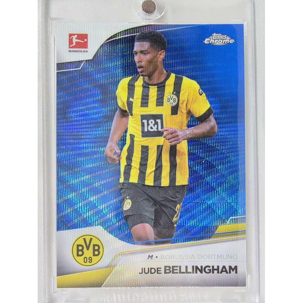 주드 벨링엄 180장 2022-23 TOPPS CHROME 탑스 크롬 보루시아 도르트문트 UEFA 챔피언스 리그 챔스 축구 카드  1개
