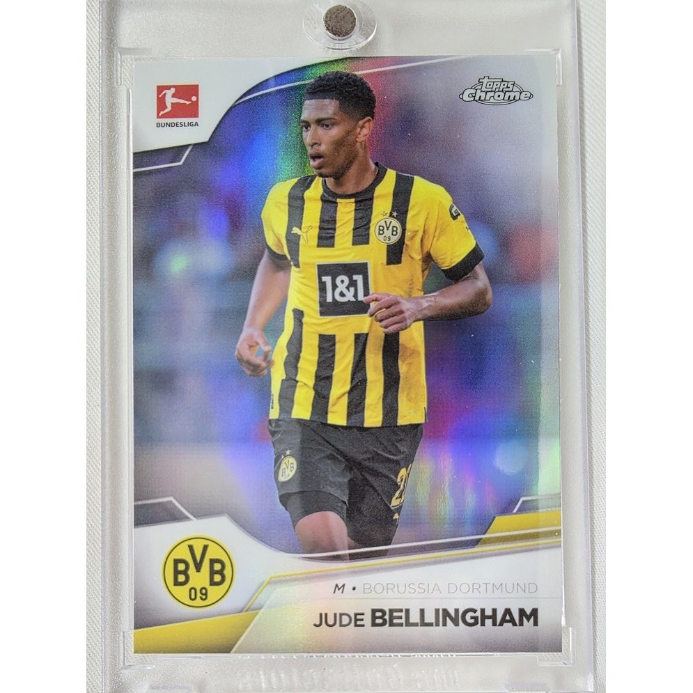 주드 벨링엄 리프렉터 2022-23 TOPPS CHROME 탑스 크롬 보루시아 도르트문트 UEFA 챔피언스 리그 챔스 축구 카드  1개