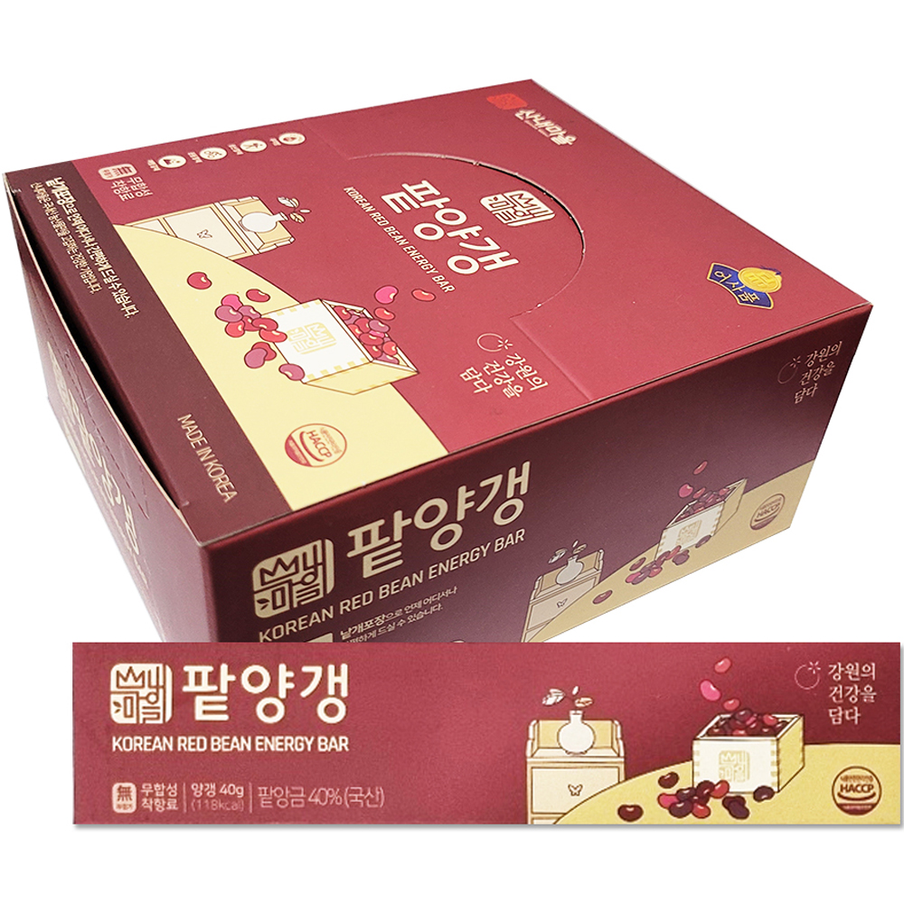 산내마을 팥양갱 영양 간식
