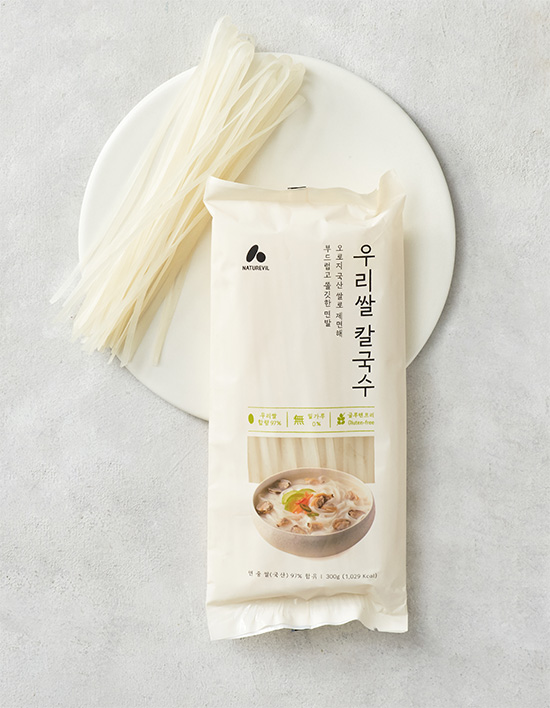 우리쌀 칼국수 제품 이미지