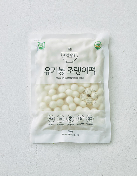 조선마켓 조선향미 유기농 조랭이떡 성분 분석