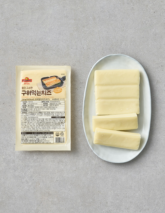 코다노 쫄깃 고소한 구워먹는 치즈(냉동) 성분 분석