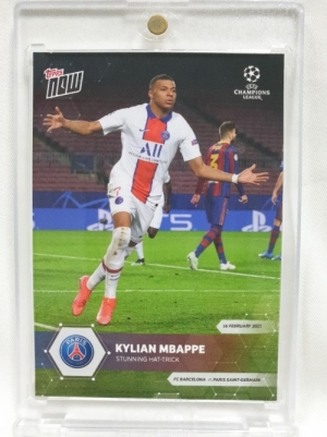 2021 TOPPS NOW KYLIAN MBAPPE 탑스 나우 킬리안 음바페 챔피언스 리그 축구 카드