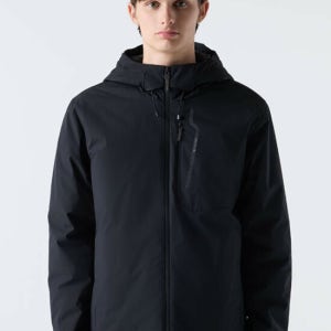 데상트 듀얼리스 후드형 패딩 자켓 Sq421dpdo4