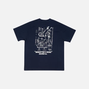 맨하탄 레코즈 Mr X Balansa Turntable S/S - Navy